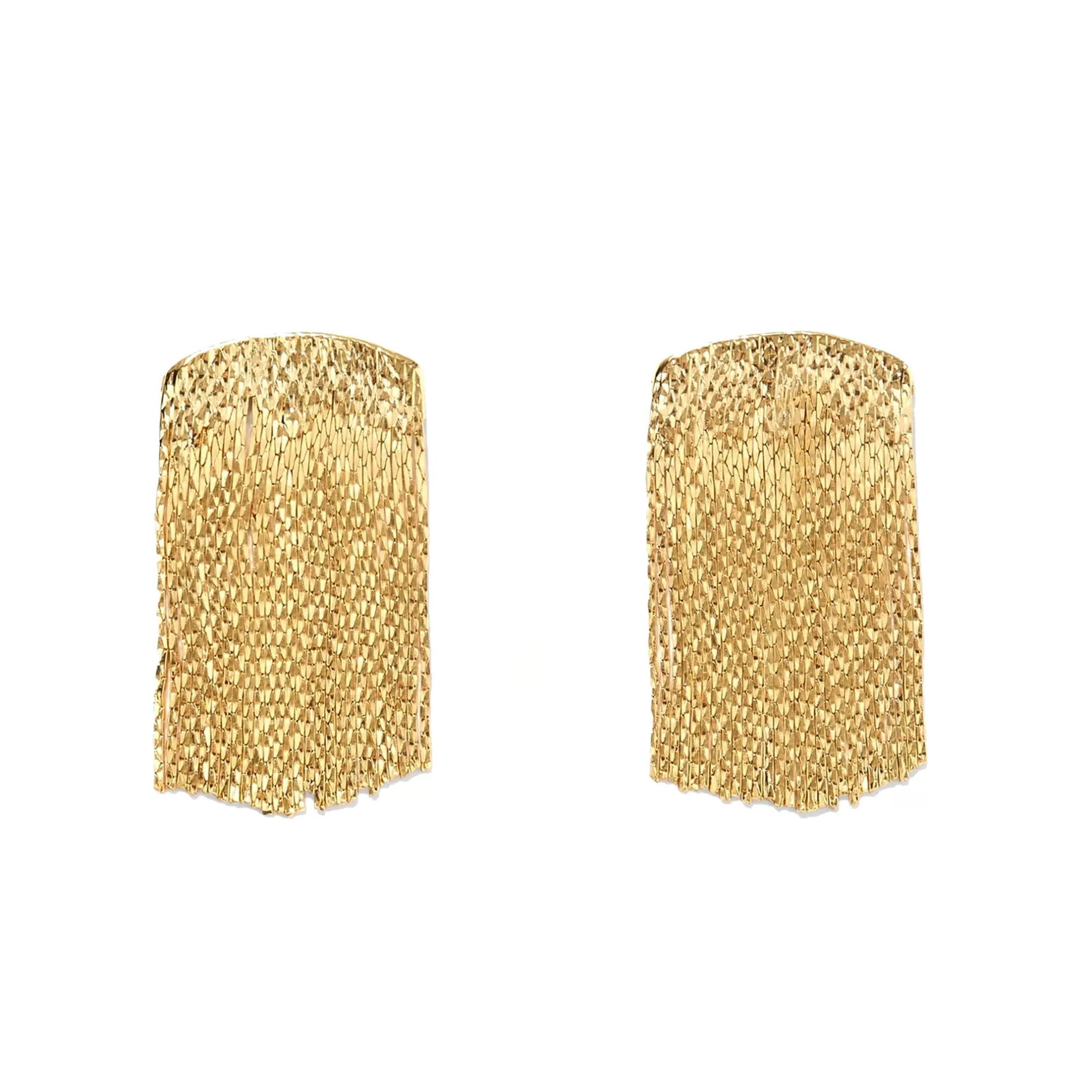 Anissa Kermiche Fil Earrings (Gold) Fashion