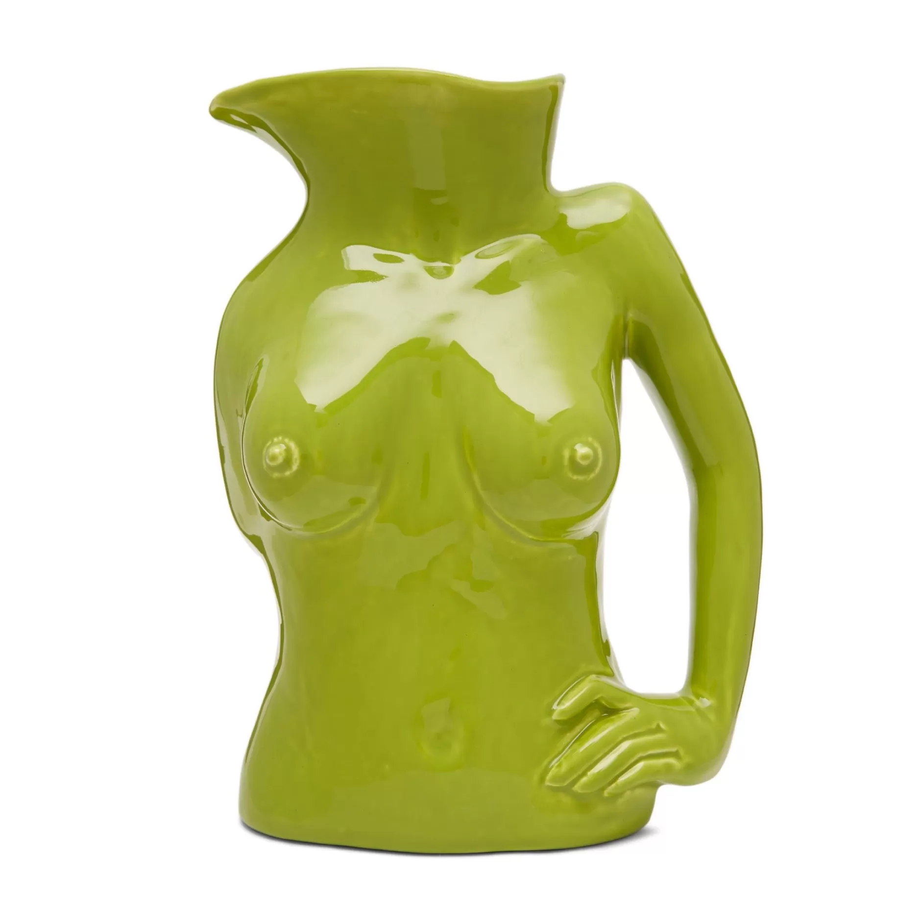 Anissa Kermiche Jugs Jug (High-Shine Olive) New