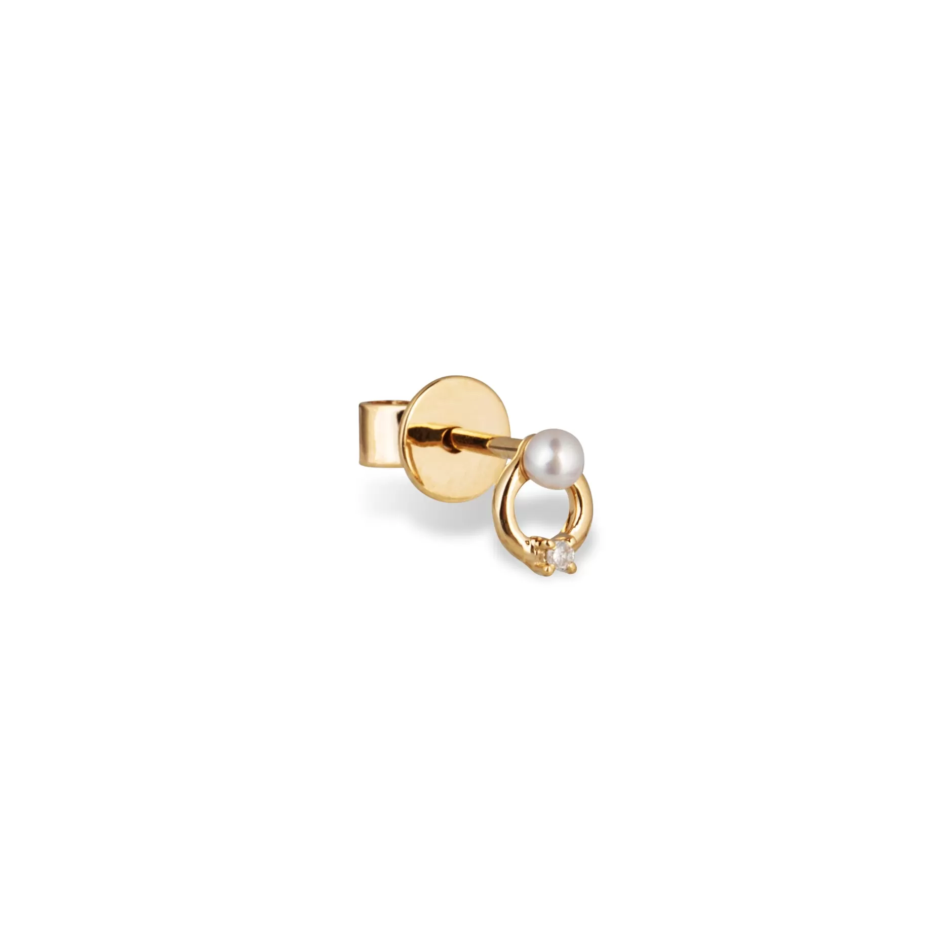 Anissa Kermiche Mini Circle Stud Flash Sale