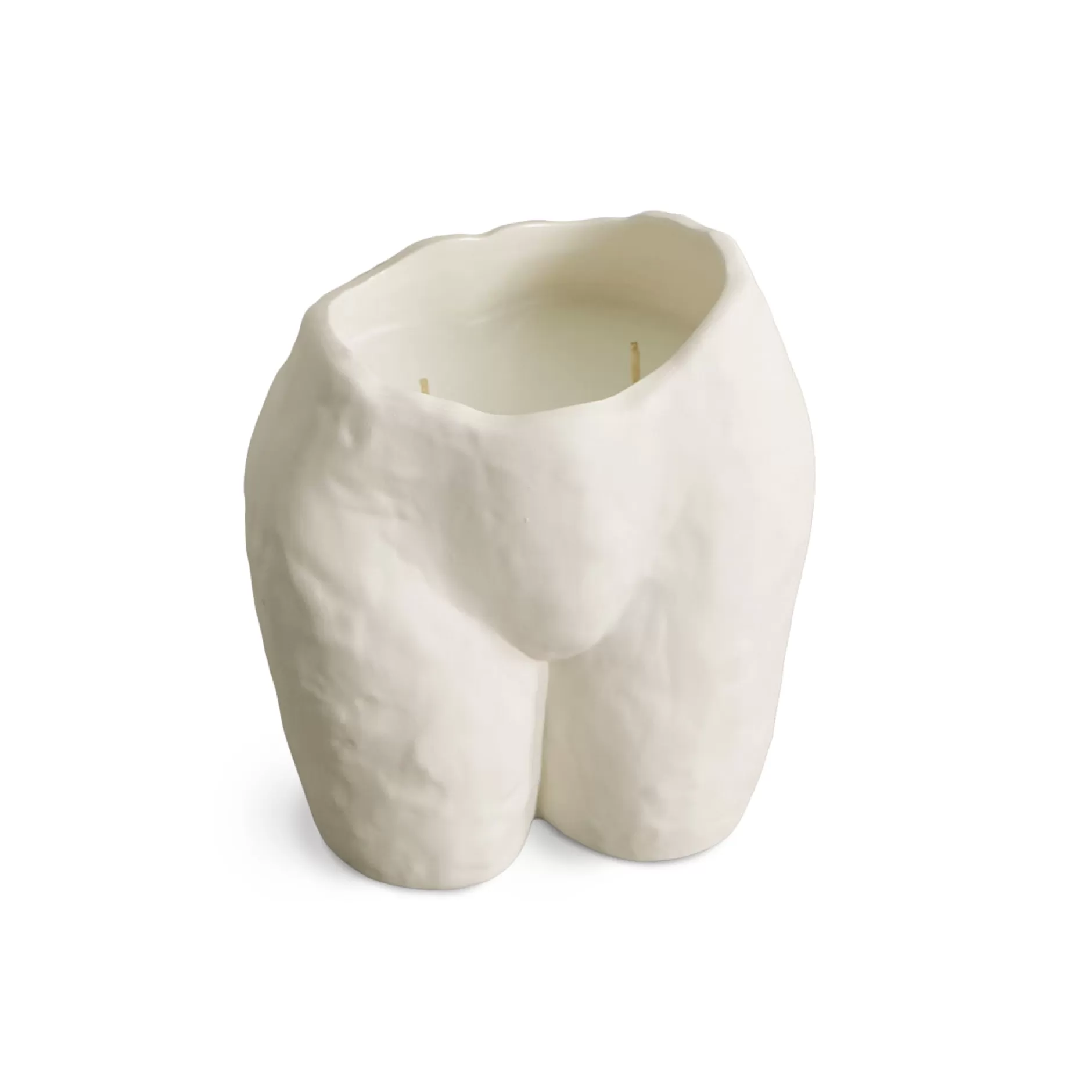 Anissa Kermiche Popotin Candle (White) Cheap