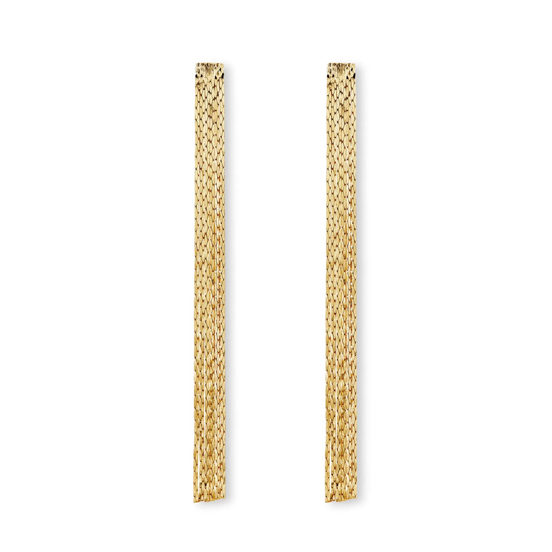 Anissa Kermiche Thin Fil D'Or Earrings Sale