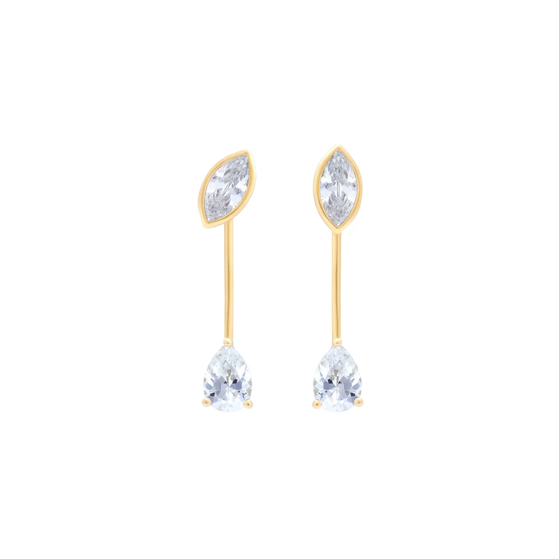 Anissa Kermiche Two Faced Earrings Cheap